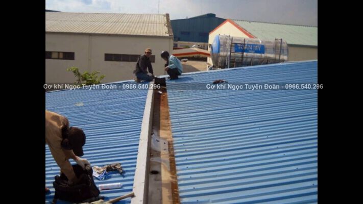 Dịch vụ chống dột mái tôn tại Bình dương