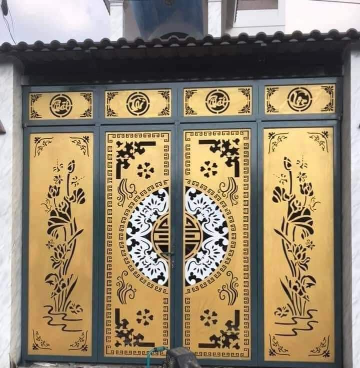 Làm cửa sắt CNC đẹp