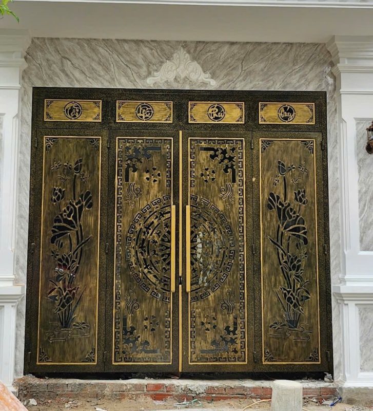 Báo giá cửa sắt giả cổ đẹp tại tân Uyên