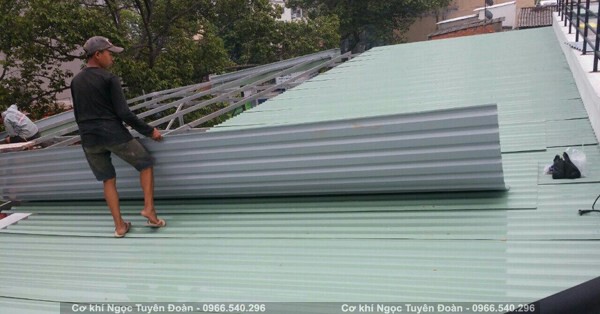 Báo giá làm mái tôn tại quận 10