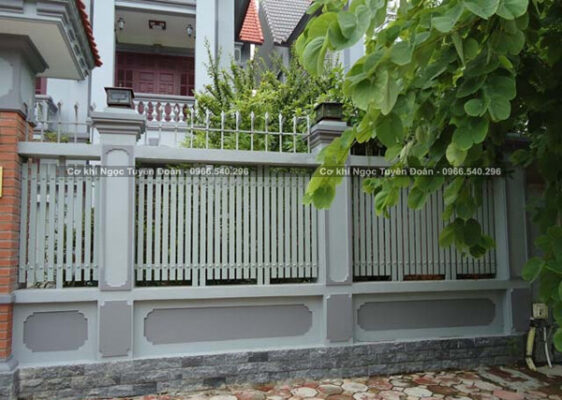 Làm hàng rào sắt giá rẻ tại quận 3