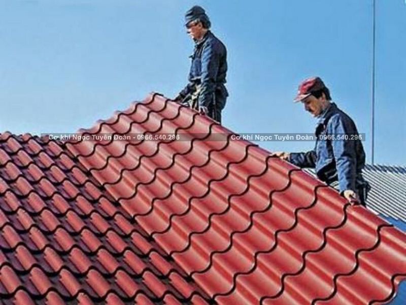 Làm mái tôn giá rẻ tại quận 10