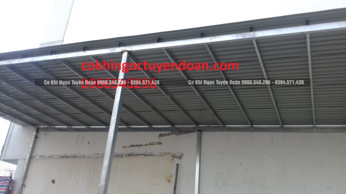 Làm mái tôn tại quận 9 TPHCM