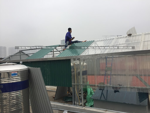 Thợ làm mái tôn tại quận 6 tphcm