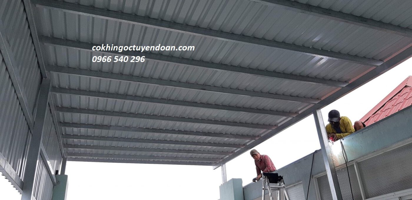 Dịch vụ làm mái tôn tại quận Thủ Đức