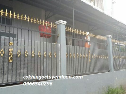 Làm chông hàng rào sắt tại củ chi Làm chông hàng rào sắt tại củ chi