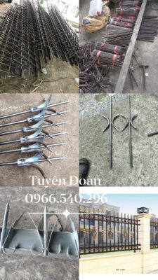 Mẫu chông sắt chống trộm tại TPHCM