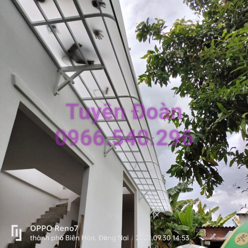 Thi công mái nhựa thông minh tại Củ Chi Thi công mái nhựa thông minh tại Củ Chi