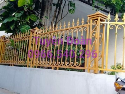 Dịch vụ làm hàng rào chông sắt tại quận Gò Vấp