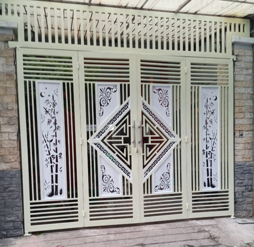 Làm cửa sắt giá rẻ tại quận 8 TPHCM