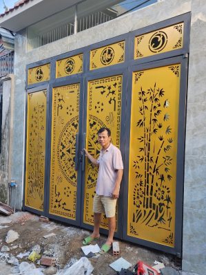 Làm cửa sắt giá rẻ tại Thuận An Bình Dương